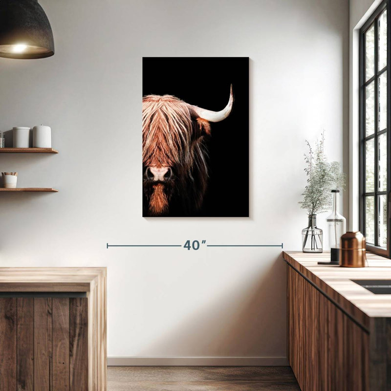 Brampt Dark Highlander I, 36" H x 24" W