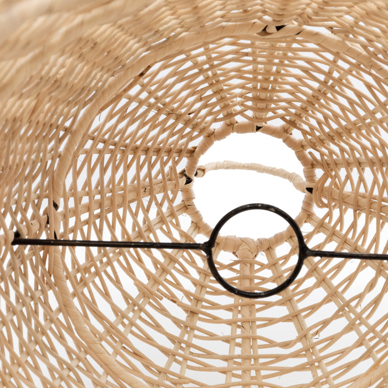 Rattan Novelty Lamp Shade ( Uno ) in Natural, 90" H x 45" W x 45" D