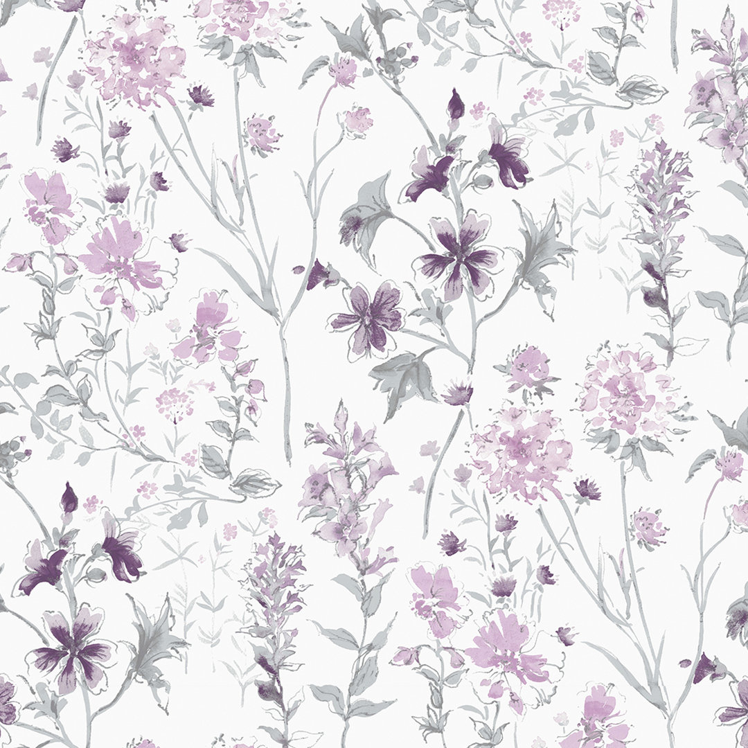 Laura Ashley Wild Meadow Wallpaper Roll Laura Ashley 