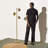 Jacob 64 in. Mid-Century Modern 3-Light Adjustable LED Floor Lamp with 3 Metal Cone Shades