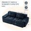 Canapé modulaire en L 82 po-1374706009