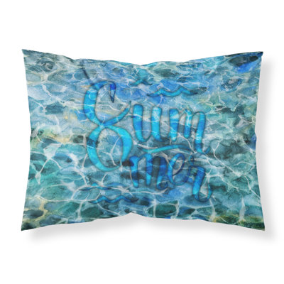 Taie d’oreiller d’été sous l’eau