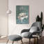  «Cowano» par Cindy Jacobs, art mural en verre acrylique, 24 po x 36 po-309843971