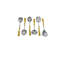 Gilles 6 Piece Stainless Steel Hostess Set
