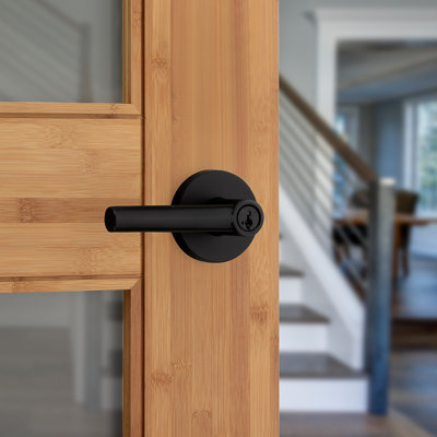 Milan Keyed Entry Lever featuring SmartKey Security