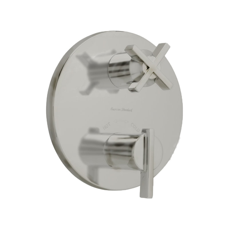 Ensemble de garniture de robinet de douche à double fonction Berwick, Nickel satiné
