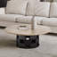 Table basse en travertin de style Wabi-sabi-48583945-48583947