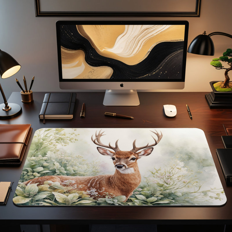 Polyester Desk Pad, 23.6x13.8