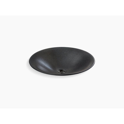 Lavabo de salle de bain vasque rond Kohler Shagreen Carillon, ARTIST EDITIONS