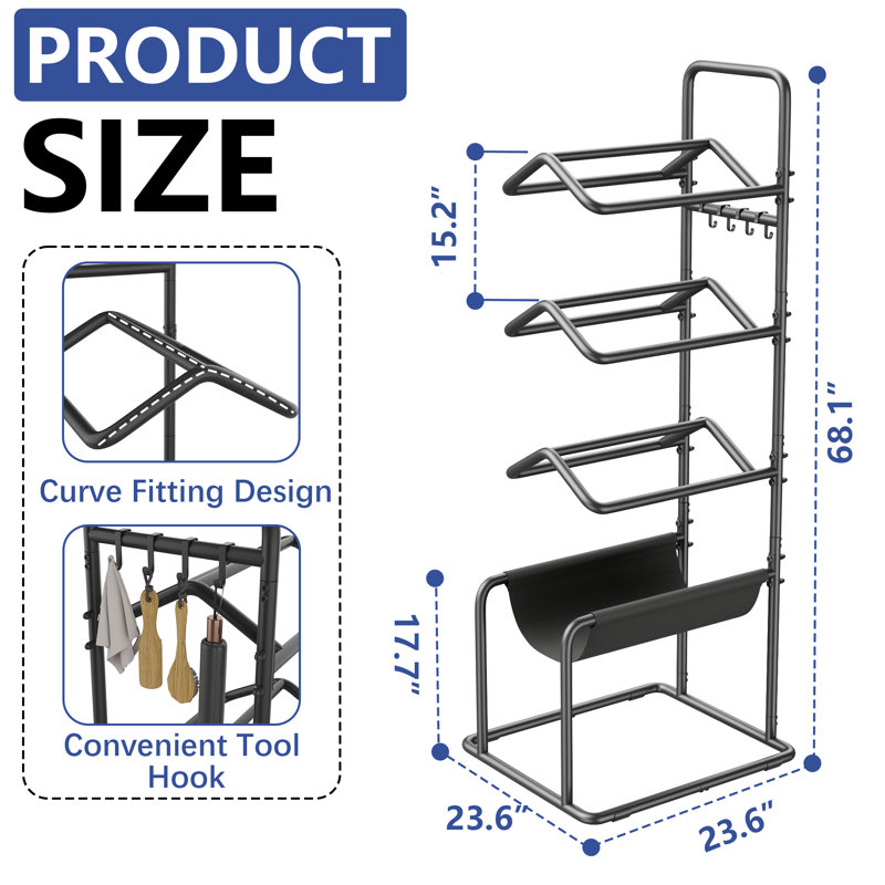Saddle Rack, 2-Tier Saddle Rack Stand with Locking Wheels, Mobile Horse Saddle & Tack Storage with Tool Basket for Stable