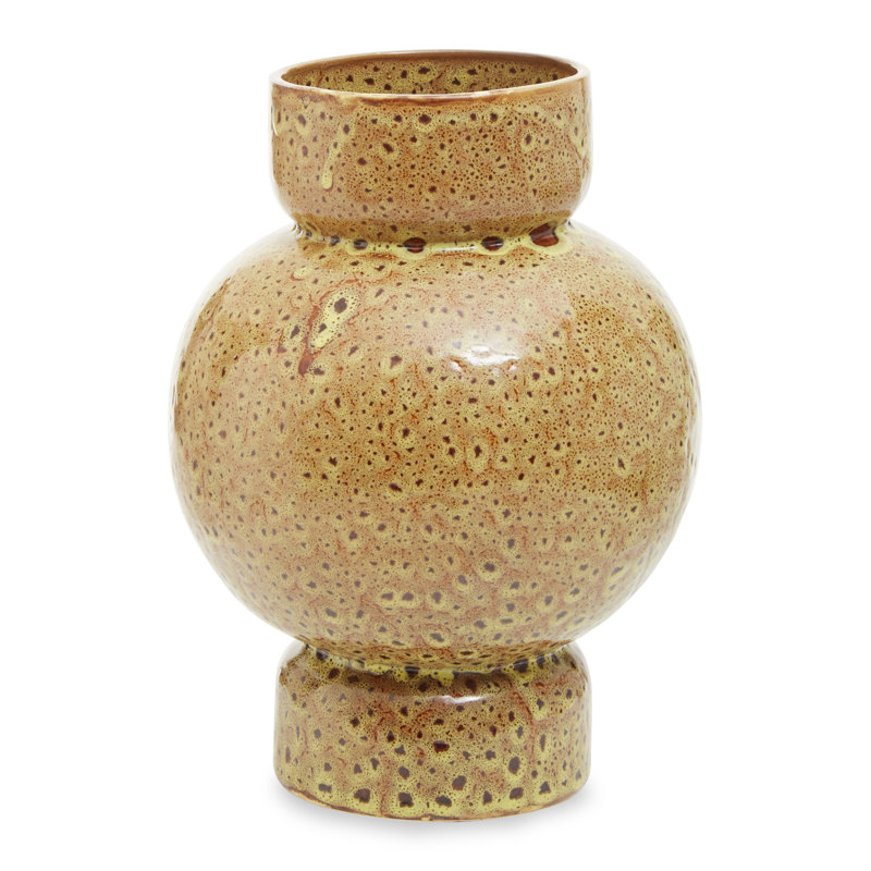 Yakira Stoneware Table Vase, 30cm H x 22cm W x 22cm D