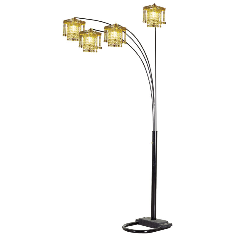Lampe sur pied à branches 84 po Boukhari