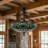 Tiffany-style Stained Glass Chandelier - 2 Hanging Options / Adjustable Length / E26 Socket / Wall Switch Control