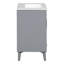 Meuble-lavabo simple 30 po avec plateau en bois manufacturé Hinderk
