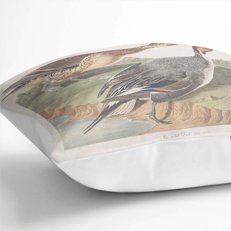 Square Cushion, 40cm H x 40cm W x 15cm D, White