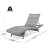 CRETE WICKER CHAISE LOUNGE