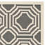 Tapis intérieur / extérieur gris foncé / beige Arneshia-20111149