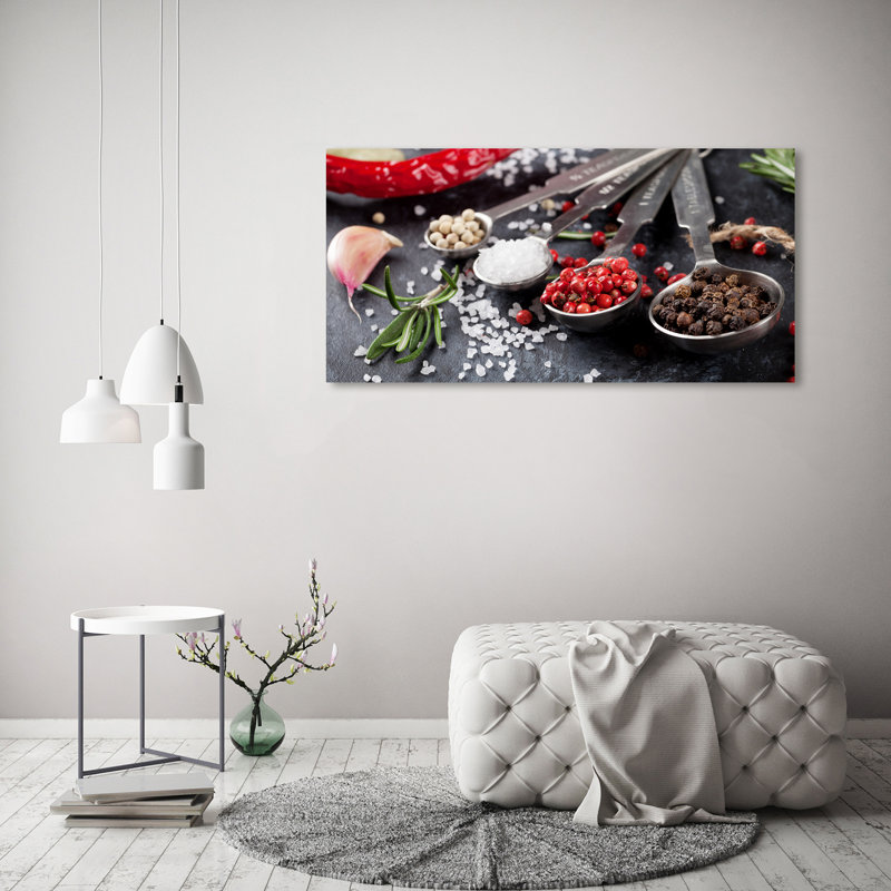 Herbs And Spices - Wrapped Canvas Print