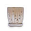 Ensemble de 2 pots de fleurs en céramique avec trou de drainage, pot à fleurs moderne de 8 po pour patio, jardin, rebord de fenêtre-824985877
