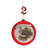 14.5'' Glass Animals Holiday Shaped Ornament
