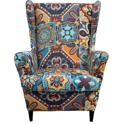 T-Cushion Wingback Slipcover