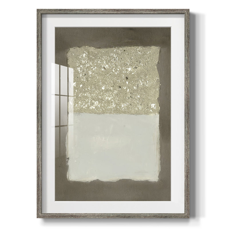 Impression compacte I - Encadrée sous verre acrylique, grand format, idéale pour le salon., H 28,5 po x l 20,5 po, Vieilli