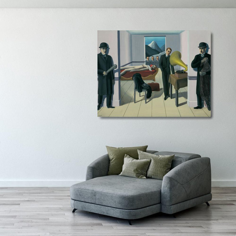 The Menaced Assassin, 28'' H x 37'' W