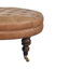 80cm Wide Round Solid Colour Pouffe Ottoman