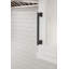 Poignée d'armoire noire matte de 5 5/16 po (160 mm) Triomphe - paquet de 25-111778850-111778851