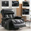 Fauteuil de massage électrique pour la relaxation moderne en cuir pour l'intérieur
