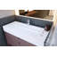 Plateau de meuble-lavabo simple 48 po avec lavabo Audrey-50943620