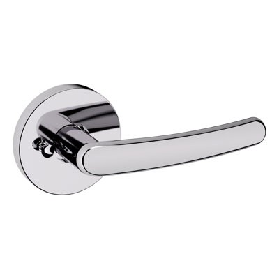 Polished Chrome Privacy Door Lever