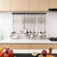 Ensemble d'ustensiles de cuisine en acier inoxydable 8 pièces Professional