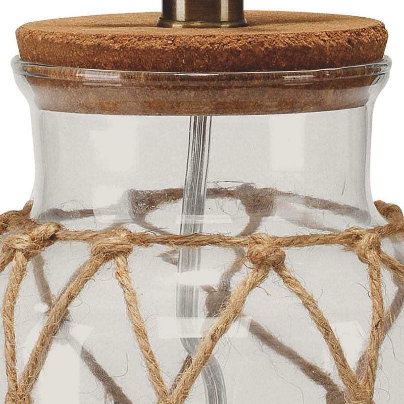 Chukes Glass Table Lamp