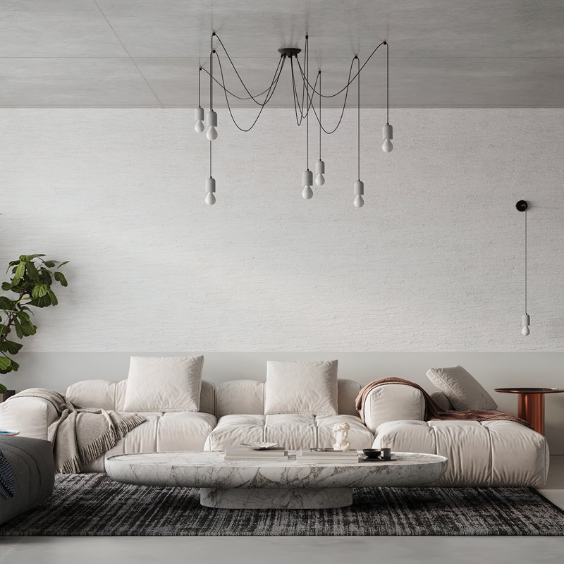 Neso 1 - Light Unique/Statement Chandelier