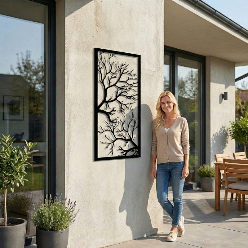Wall Décor, 46" H x 16" W x 0.6" D
