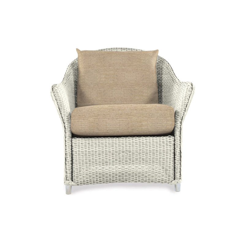 Weekend Retreat Outdoor Lounge Chair, Linen, Demo Oatmeal