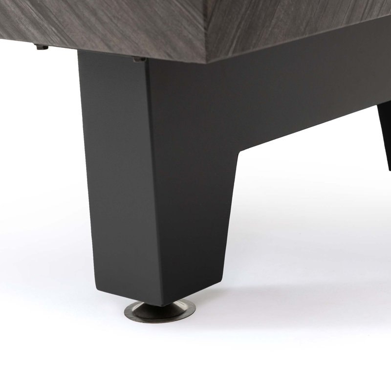 54Inch Iron  Fire Pit Table(Stone)
