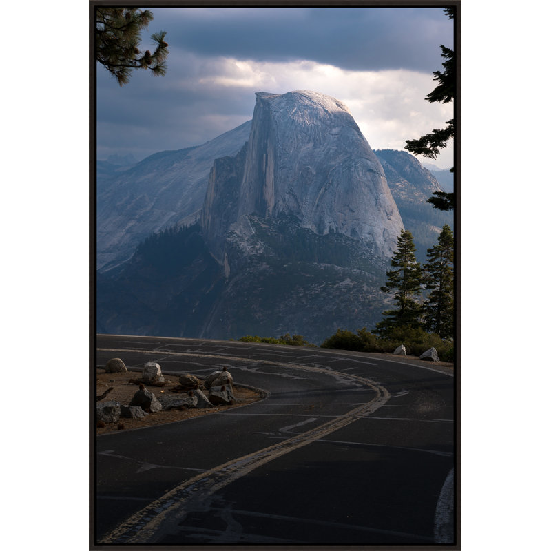 Glacier Point Glow Print by Ryan Walsh, 61.75" H x 41.75" W, Glass Coat