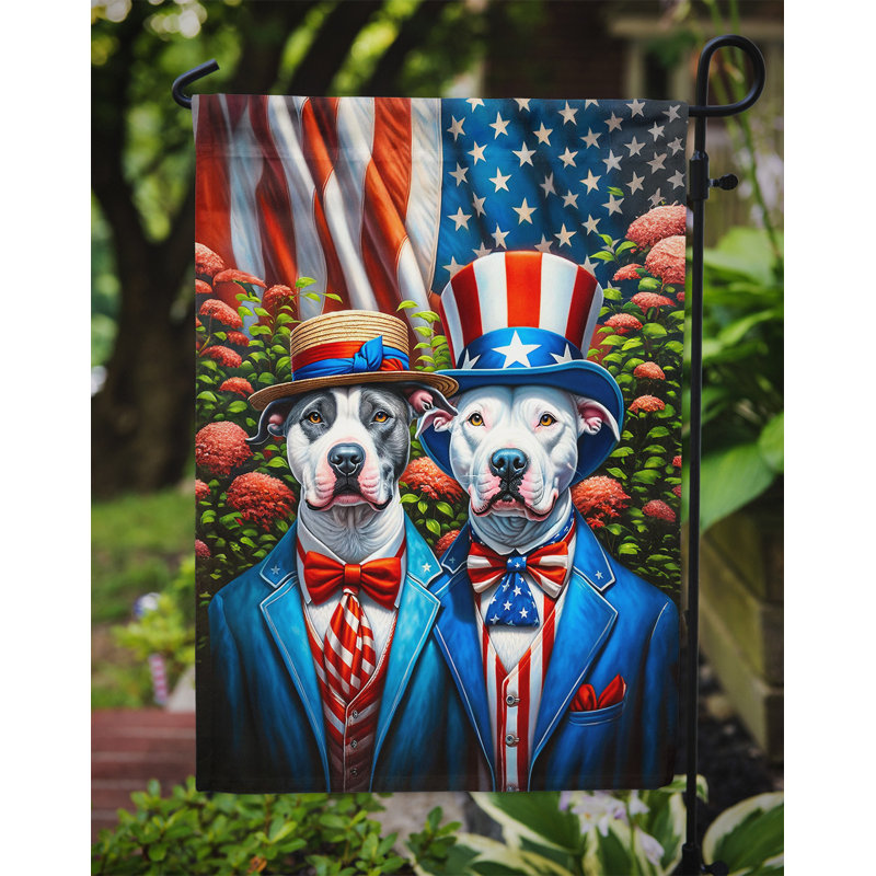 Drapeau All American Garden, Pitbull-terrier