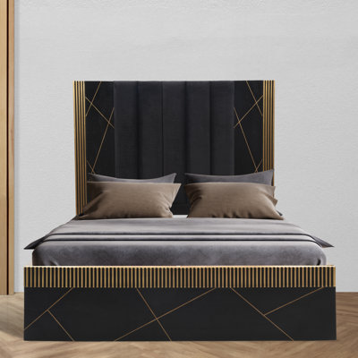 Halima Upholstered Platform Bed