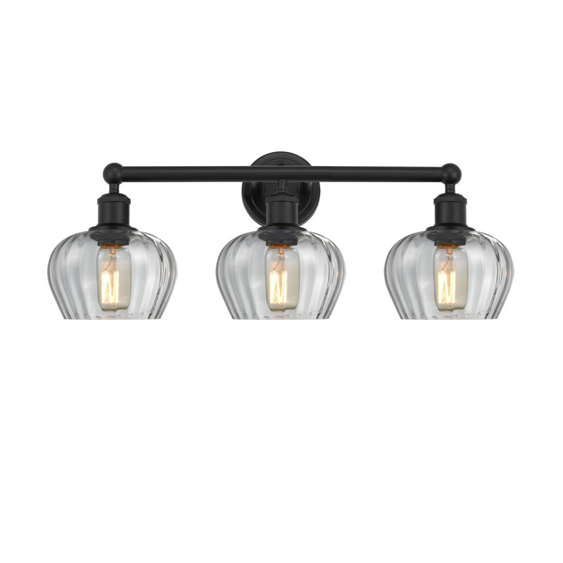 Noille 3 - Light Dimmable Vanity Light, Matte Black, Clear