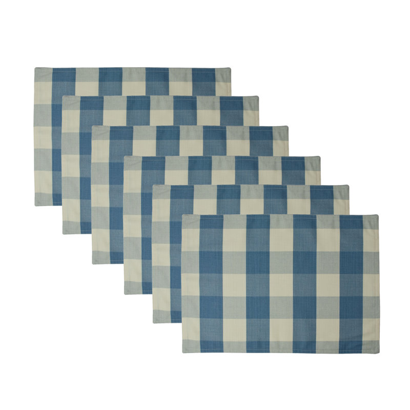Récapitulatif 18" pique-nique, Bleu / Crème