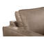 Upholstered Fabric and Leather Armchair-1530849157