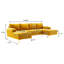 Canapé modulaire de salon / canapé d'appoint