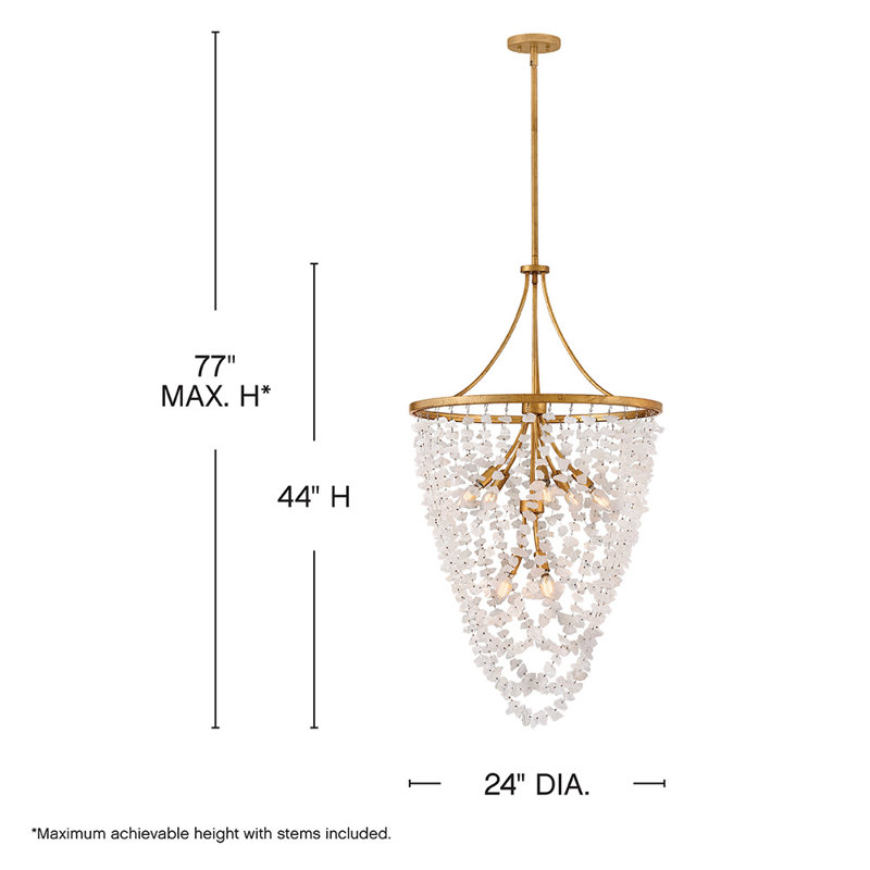Myra 8 - Light Chandelier