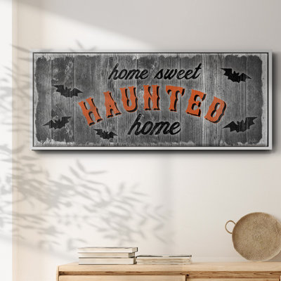 Home Sweet Haunted - toile encadrée