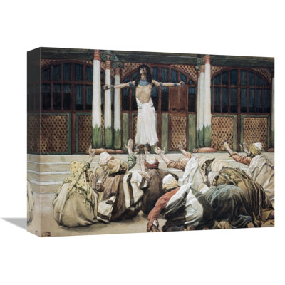 Joseph Maketh Himself Known To His Brethren  Wrapped Canvas Print