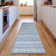 Premium Machine Washable Prisco Blue Rug