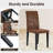 Anders Upholstered Dining Chair With Metal Legs-791629756-791629753